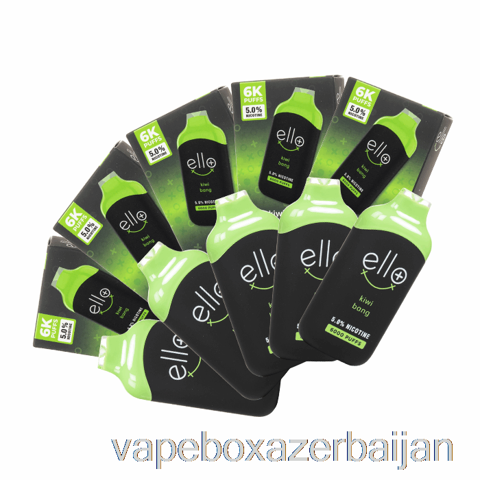 Vape Baku [10-Pack] BLVK Ello Plus 6000 Disposable